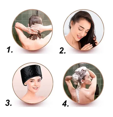 Электрическая термошапка сушуар Happy Hair Lux Spa Cap 91271